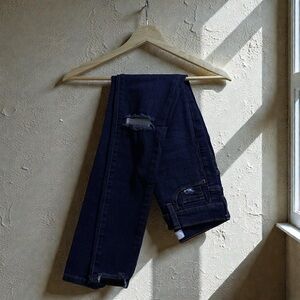 Carly Jean Los Angeles Classic Denim Jeans - Dark Blue Wash - Skinny - 25